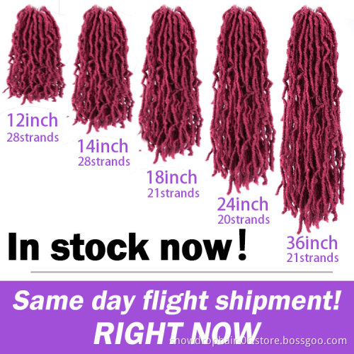 synthetic hair extensions long dreadlocs loc faux wholesale 24 long extended crochet hair 26 inch  locs